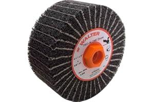 WALTER SURFACE TECHNOLOGIES Walter Two-In-One Linear Finishing Abrasive Drum - 80 Grit Finishing Drum
