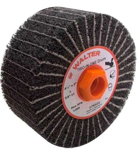 Drum Sander Walter Surface Technologies Finishing Flap Drum,