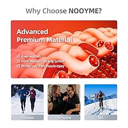 NOOYME Thermal Underwear for Women Base Layer Women