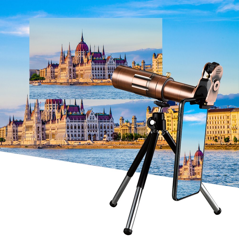 Buy Tech Gear 20X Optical Zoom Telescope Lens Monocular Long Fixed