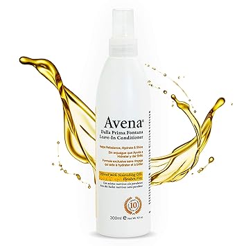 Amazon Com Avena Paraben Free Leave In Conditioner Hair Treatment Detangling Spray Protects Hair Color From Fading Heat Protectant Non Greasy Healthy Balance Of Moisture Volume And Shine 300ml 10oz Beauty