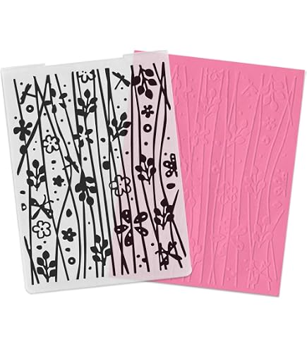 Embossing Folders Darice Doily Lace Embossing Folder - 4.25x5.7 Inch ...