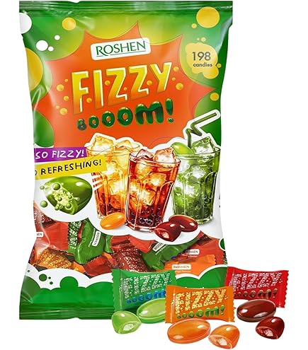 Amazon.com : Roshen Bim Bom Hard Candy, 7.05 Ounce | Assorted