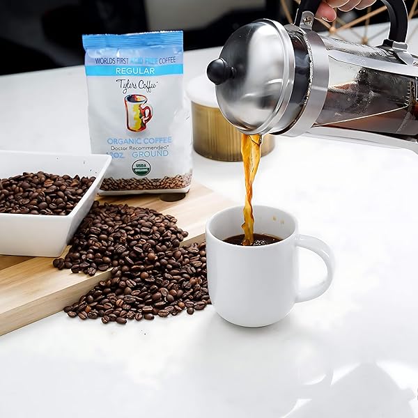 TYLERS COFFEE – 100% GROUND ARABICA FULL FLAVOR – CAFFEINATED – 12 OZ