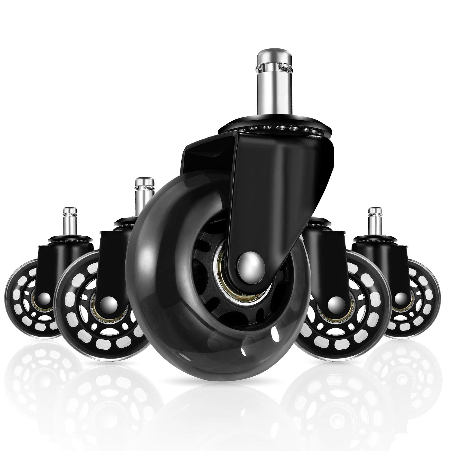 Best Computer Desk With Tempered Glass With Casters