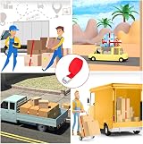 Hodzeed 10 Pack Tightening Luggage Ratchet Straps 25mm Cargo Tie Down 1m-6m view 7