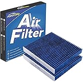 Forccord 2-PACK Cabin Air Filter Fits for A3(15-20), A3 Quattro/Golf SportWagen(15-19), Jetta (19-21), Tiguan Atlas Golf GTI 