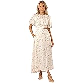Petal & Pup Womens Aminah Puff Sleeve Dress