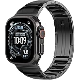 Metal Bands for Apple Watch Ultra 3/2 Band 49mm 46mm 42mm 40mm 44mm 41mm 45mm 38mm Men Women,Business Stainless Steel Strap Quick Release Wristband for iWatch Ultra Series 11 10 9 8 7 6 5 4 3 SE3/2/1