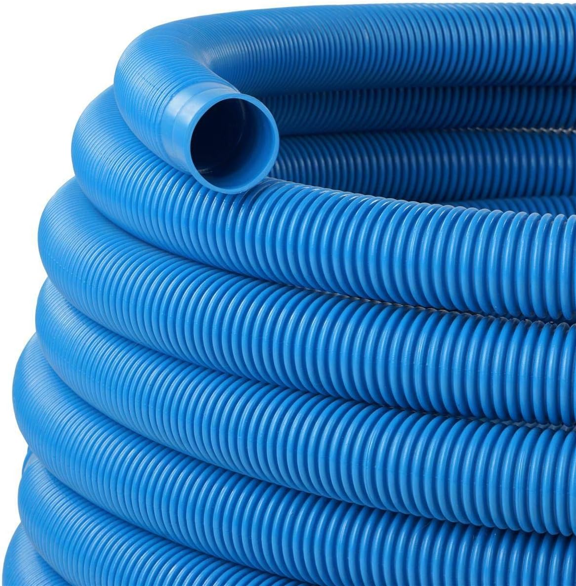 Schlauch24 Solar Swimming Pool Hose, Pool Hose Suction hose diameter 38 mm Blue