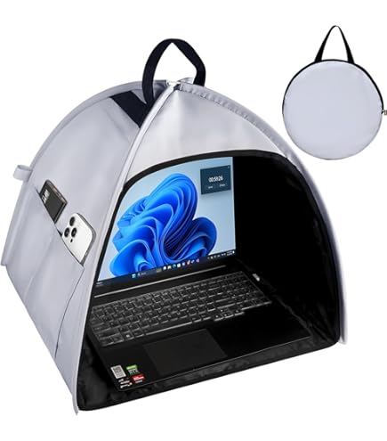 14.2-15.6 Inch Laptop Sun Shade Bag, Chromebook Protective Sleeve Case Should - View #5