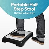 ASAB Portable Half Step Stool Non Slip Mobility Aid 49x39x9.5 cm view 3