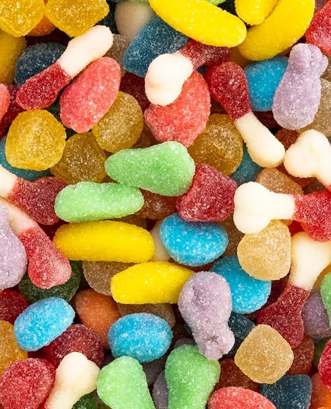 Golosinas. Mini Mix Azúcar. Surtido de golosinas con forma de frutitas mini recubiertas de azúcar. Multicolor. Sin Gluten. Bolsa 1 kg — foto 3 de 6