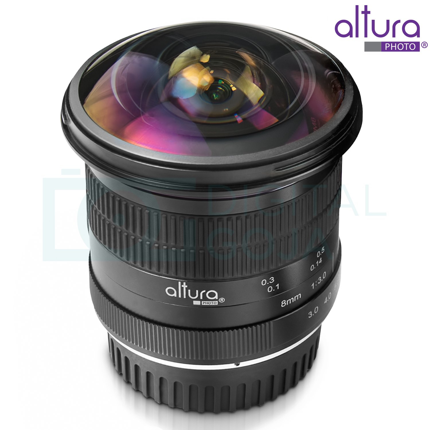 Altura Photo 8mm f/3.0 Professional Ultra Wide Angle Aspherical Fisheye