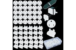 WENFAN 30 Sets Weatherproof Gaskets and Plug Protectors Covers Waterproof Extension Cord Outlet Gasket and Plugs Covers for Christmas Lighting Installation Stop Gfcis from Tripping Fit 2 or 3 Pronged Plugs