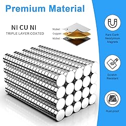 Small Magnets, Caturledas 400 Pack 6x2mm Little