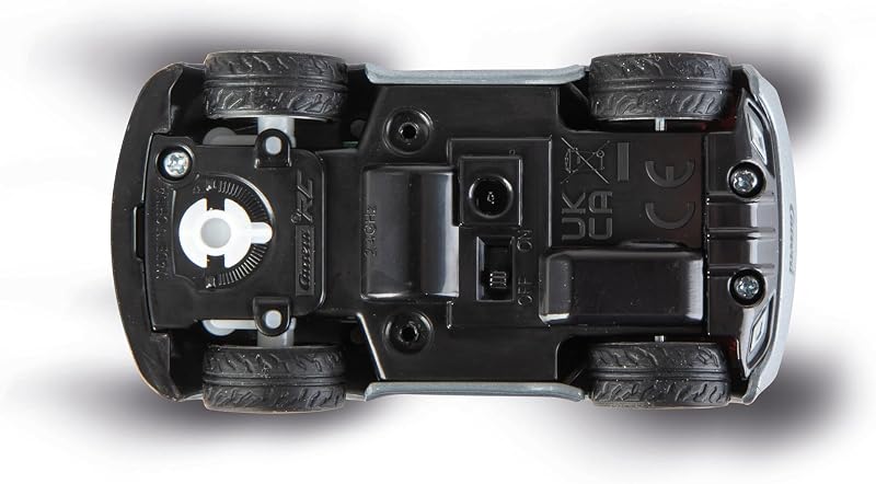 RC Fahrzeug Bundesliga Mini-RC Grau I 2,4-GHz-Auto mit Club-Stickern von 24 Vereinen I Bis 5 km/h & 15 Min. Spielzeit I Für Kinder ab 6 Jahren