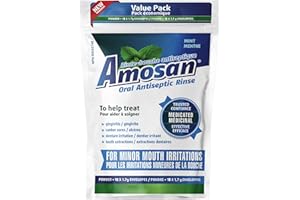 Amosan Oral Antiseptic Rinse - Mint