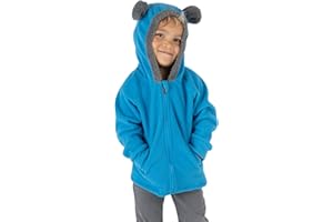 CUDDLE CLUB Kids Fleece Sweatshirt Jacket - Baby Boy & Girl Sweater Outerwear Coat Toddler Full Zip Hoodie for Children