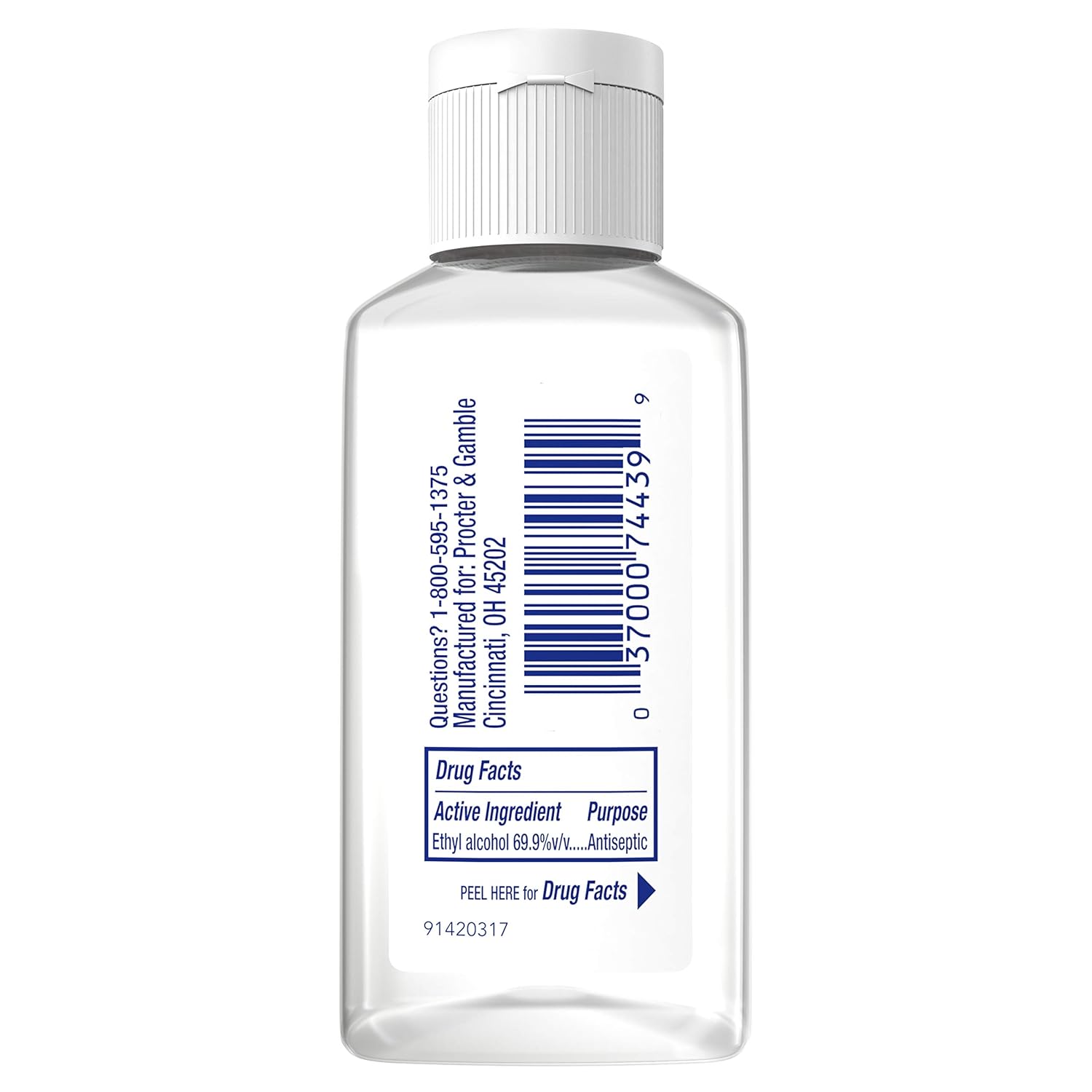 Safeguard Antibacterial Hand Sanitizer, Fresh Clean Scent, Contains Alcohol, 2 Oz (Pack of 48): Beauty