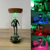 Vintage Horror Movie Prop Lamp, Horror Gifts for Scary Fans & Collectors | Spooky decor for desks & shelves, premium Halloween & X‑mas gift for horror‑movie collectors, cosplayers and thriller fans