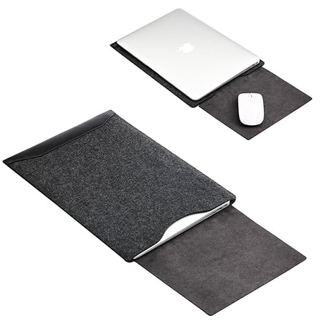 GENORTH Filz Sleeve Hülle Ultrabook Laptop Tasche für MacBook Air & MacBook Pro 13,3 Zoll, MacBook Pro Retina 13 Zoll Hülle m
