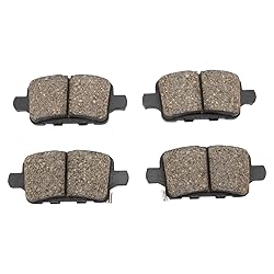 TRQ Rear Brake Pads Ceramic Compatible with 2018