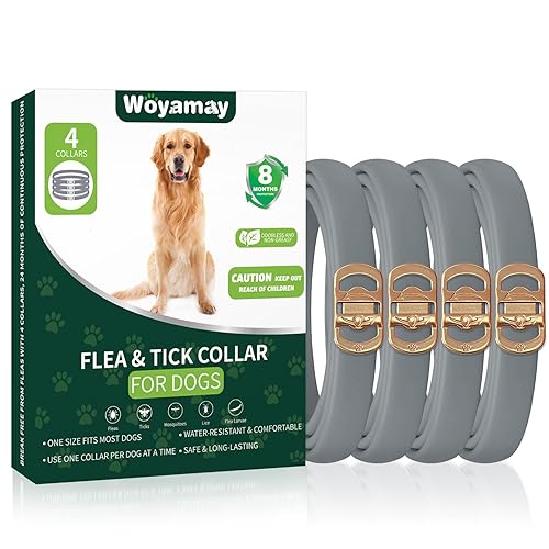 Pack Flea Collar for Dogs, Dog Flea and Tick Treatment, Months