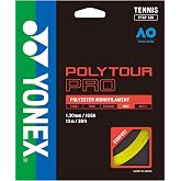 Yonex Poly Tour Pro String Set-Yellow, 1.25 mm