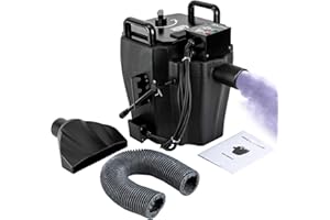 YINZINR Dry Ice Machine, 3500W Lying Smoke Fog Machine Indoor Outdoor, 150m²/1614ft² Dry Ice Fog Maker for Smoke Effects, Dry Ice Low Lying Fog Machine for Wedding DJ Performance Christmas Party (3500W)