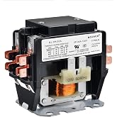 BOJACK 2 Poles FLA 30 Amp Coil 120 VAC Air Conditioner Condenser Compressor Contactor Motor Definite Purpose AC Contactor