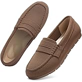 Vespiero Loafers for Women Comfortable Slip on Work Flats Shoes Womens Dressy Casual Walking Shoes