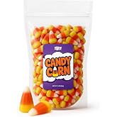 Candy Corn 10 oz Bag &ndash; Classic Tri-Color Candy | Soft &amp; Chewy Texture &ndash; Fun Treat for Halloween, Parties, Candy Bowls, Gift Bags &amp; Everyday Snacking