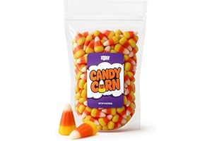 ZESTIX Candy Corn – 10 oz Bag – Classic Tri-Color Candy – Soft & Chewy Texture – Fun Treat for Halloween, Parties & Everyday Snacking