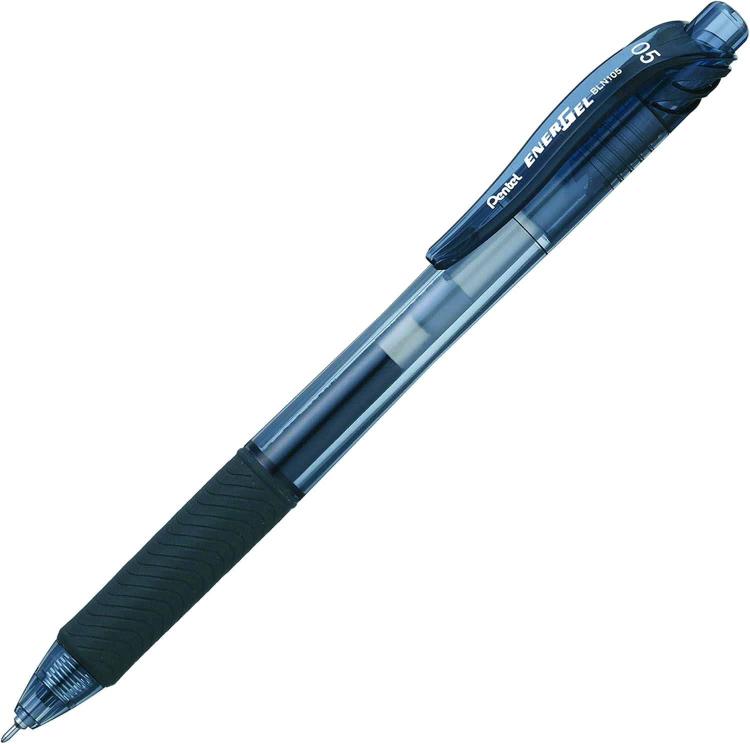Pentel EnerGel-X Retractable Liquid Gel Pen, 0.5 mm, Black, Pack of 12: Office Products