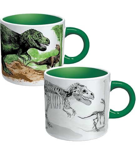 Taza TMNT Tortugas Ninja De Cerámica 325 Ml - Diseño Clásico De Leonardo, Miguel Ángel, Donatello Y Rafael (Regalo En Caja)