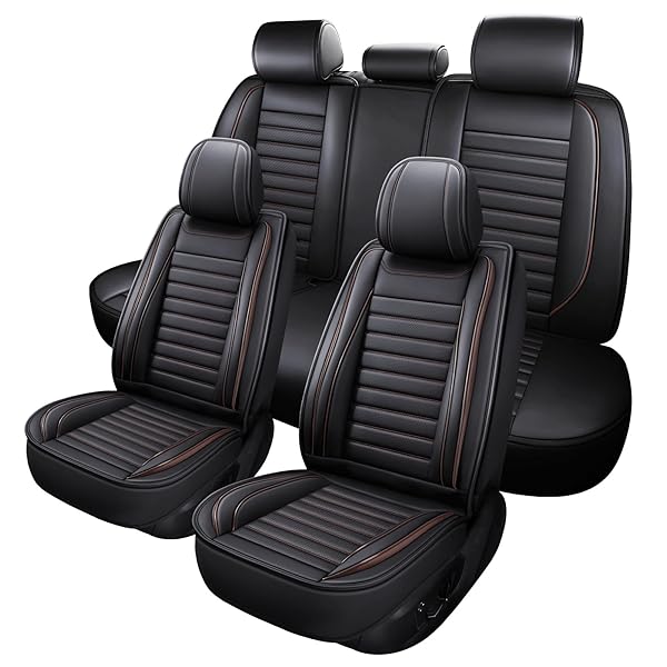 MINGBRON CAR SEAT COVERS FULL SET, 5 SEATS...