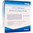 Areza Medical Surgical Tape - Porous Skin Soft Fabric Cloth Adhesive Tape - Fabripore - 2" x 10 yds. (5 cm x 9 m) - 12 Rolls per Box - FSA/HSA Approved