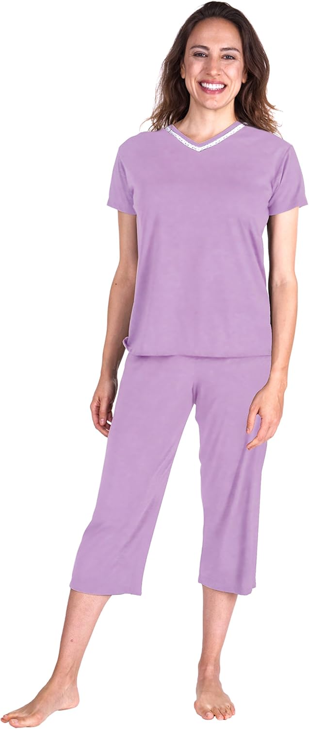 Cooljams Moisture Wicking Sleepwear for Women Kristi Capri Set