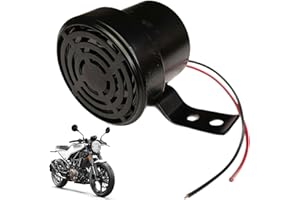 Funny Car Horn, Dog Barking Ebike Horn 12V-80V Easy to Install Motorcycle Electric Vehicle Trumpet, Black Motorcycle Air