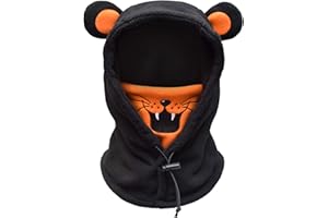 ZZCP FCY Kids Balaclava Ski Mask, Boys/Girls Washable Fleece Winter Hat with Face Cover for Windproof,Size for 2-8 Years Old…