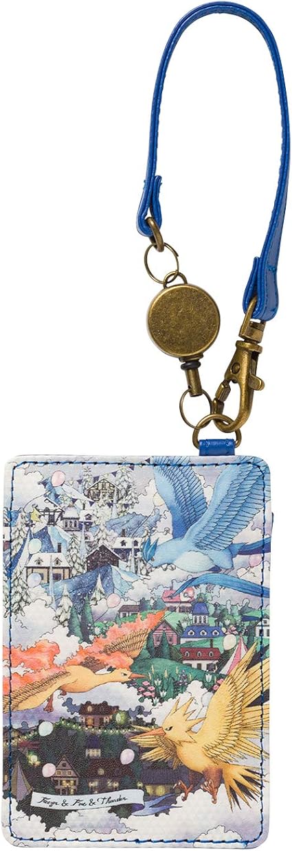 Amazon ポケモンセンターオリジナル リール付きパスケース ポケモン博士の観察手帳 フリーザー サンダー ファイヤー おもちゃ雑貨 おもちゃ