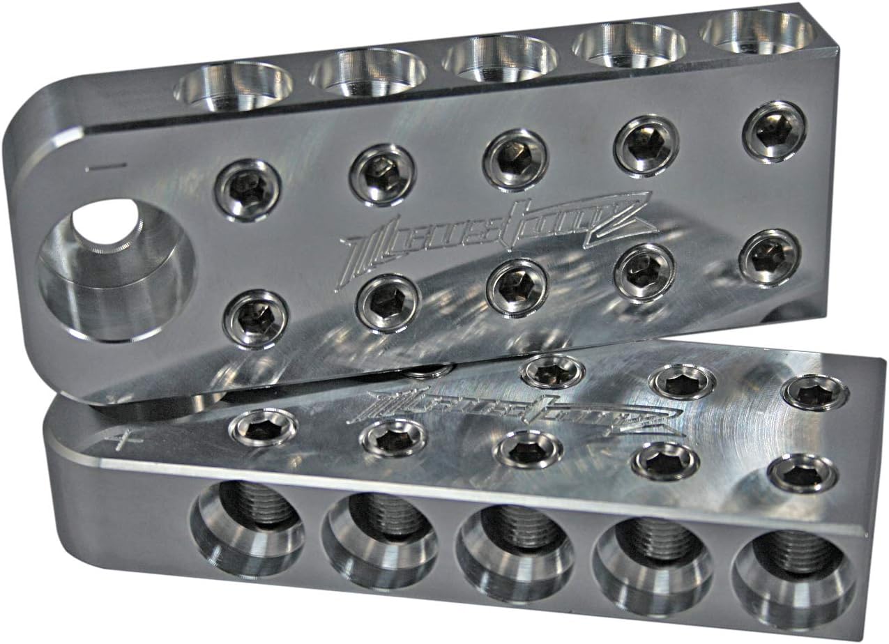 Top Post ILL Customz SAE 6 1/0 AWG 0 Gauge Battery Terminals Car Audio