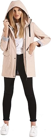 dusty pink raincoat