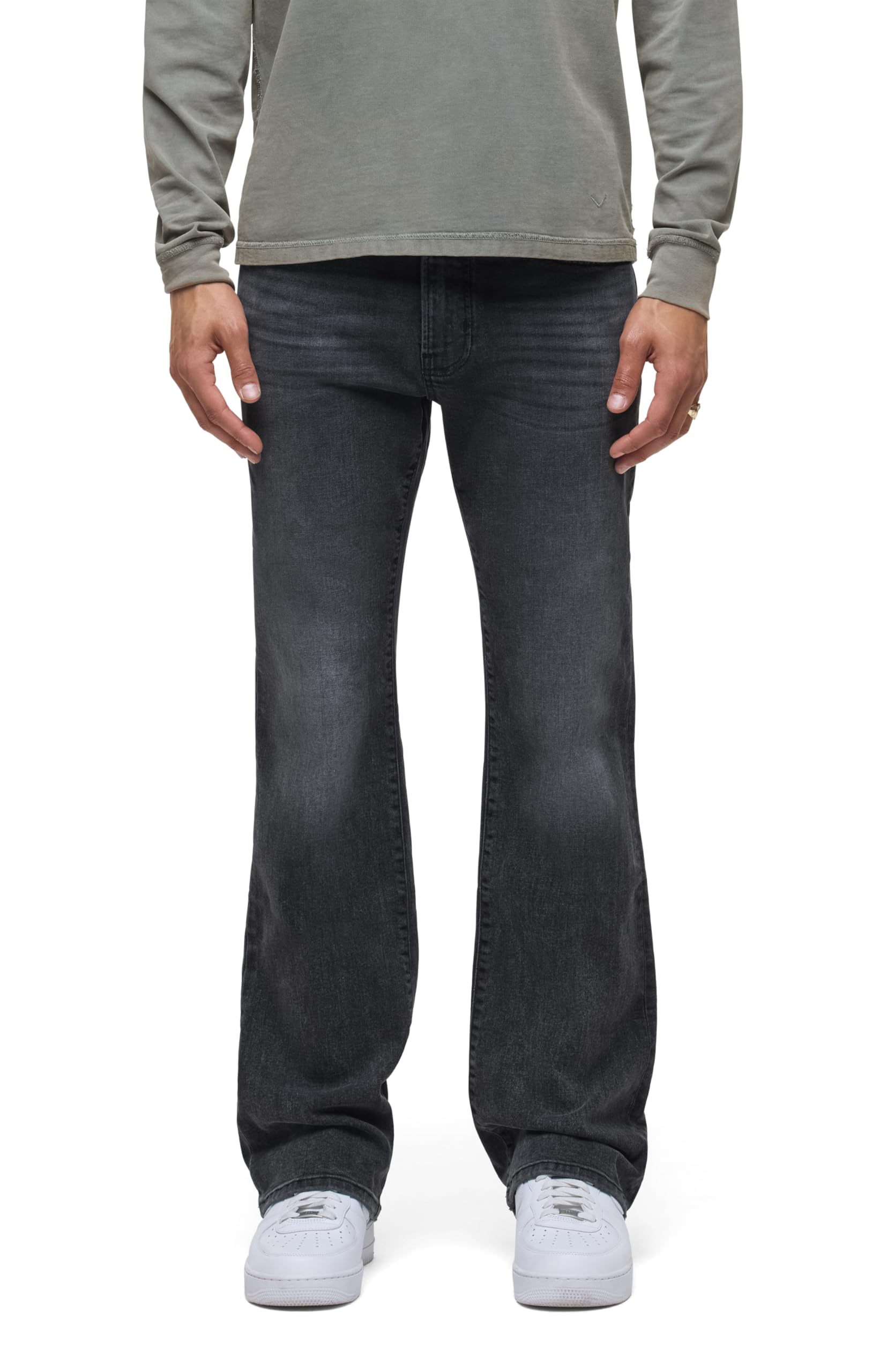 Hudson Men’s Walker Kick Flare, Vivaldi, 42