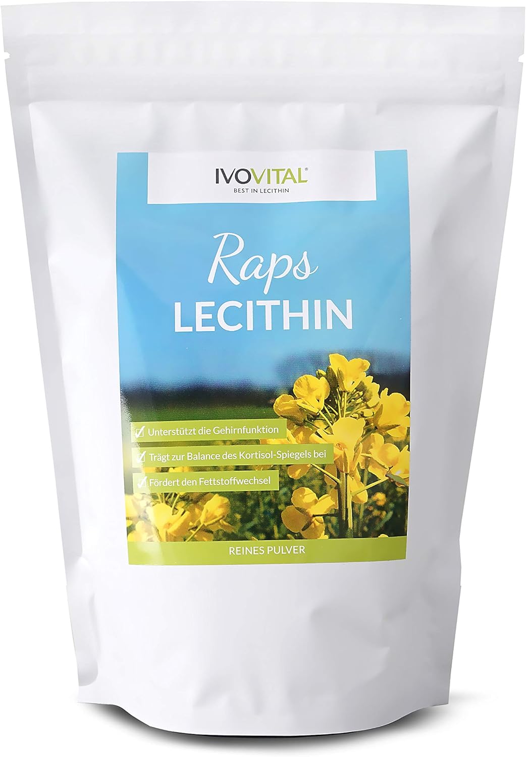 Raps-Lecithin (Lezitin) Pulver, IVOVITAL®, ohne Zusatzstoffe ...