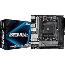 Amazon.com: ASRock A520M-ITX/AC Supports 3rd Gen AMD AM4 Ryzen 