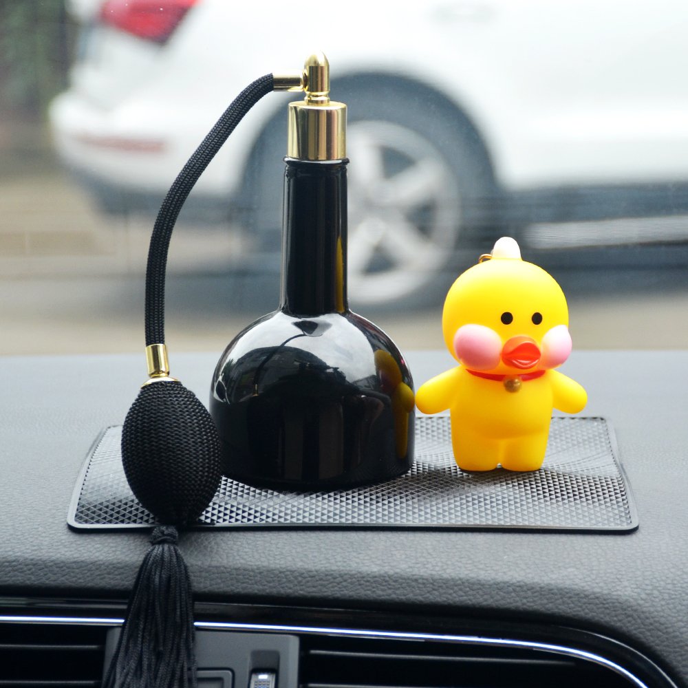 Extra Large Non-Slip Magic Anti-Slip Mat Mounted Slide-Proof Rug Pad Car Dashboard Magic Sticky Dash Adhesive Mat Cell Phone Holder - Black … (1)