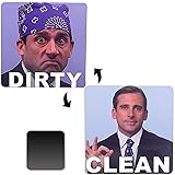 2 Pack Clean and Dirty Magnet，Dishwasher Magnet