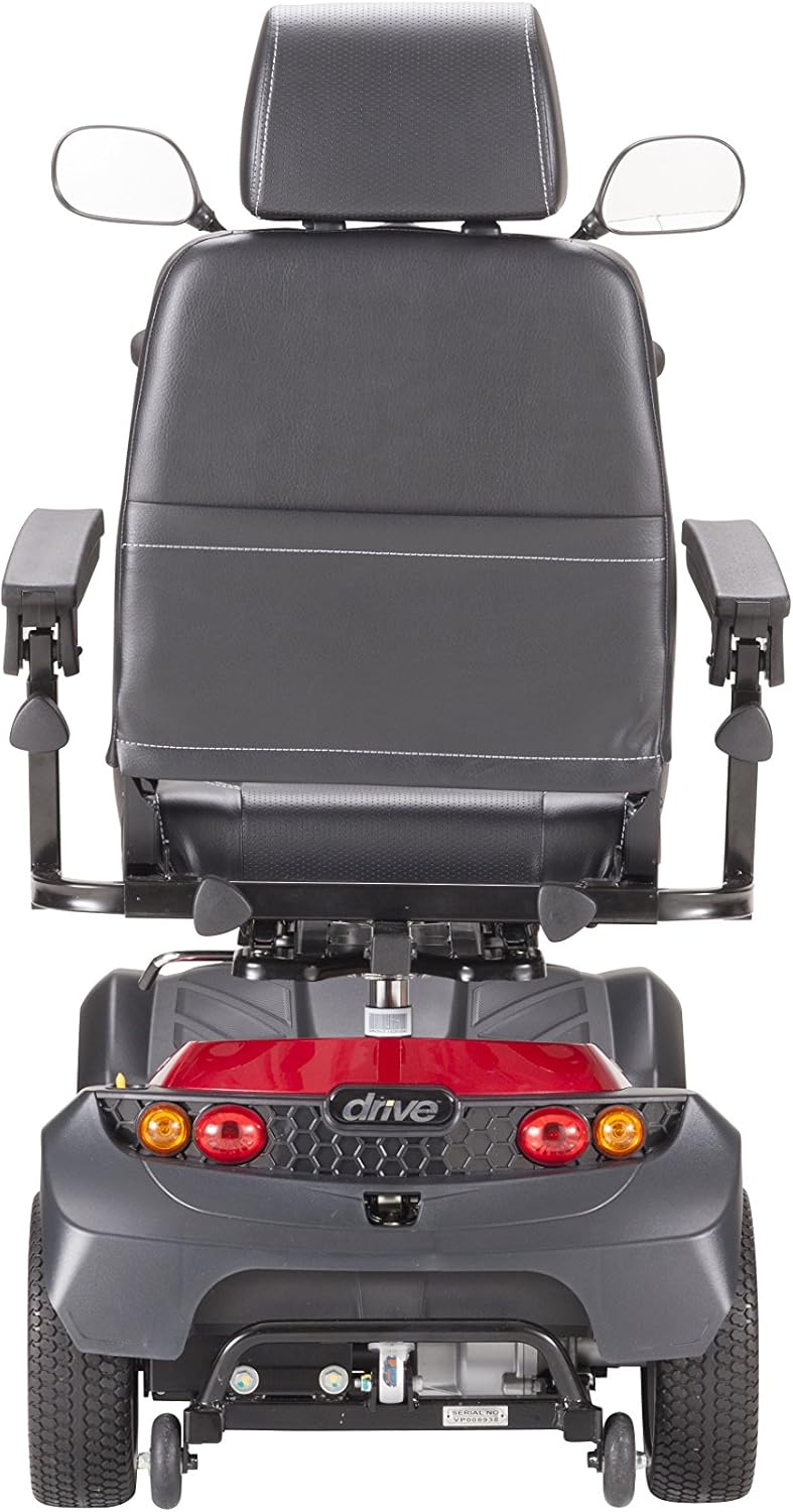 Drive Medical Ventura Power Mobility Scooter, 4 Wheel, 18" Captains Seat: Health & Personal Care